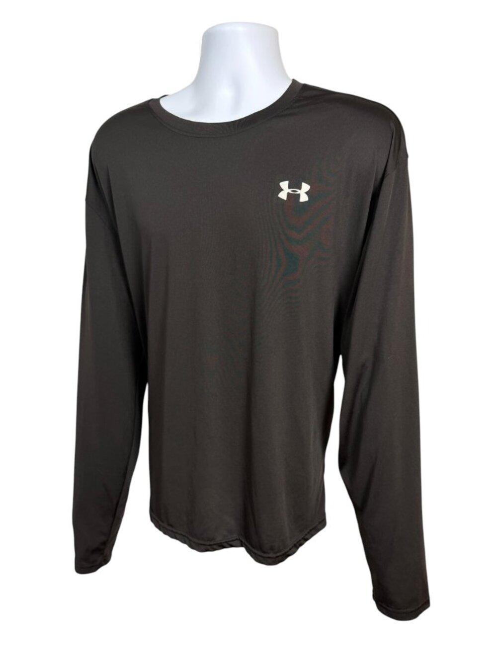 Under Armour Men’s XXL HeatGear Loose Long Sleeve Black Performance Shirt